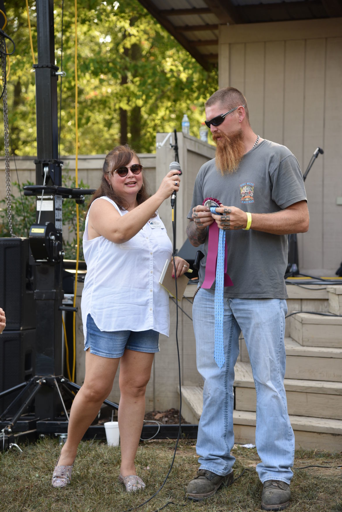 Ag Fair 2019 Handsome Man Beard/Mustach Contest Grand Champion